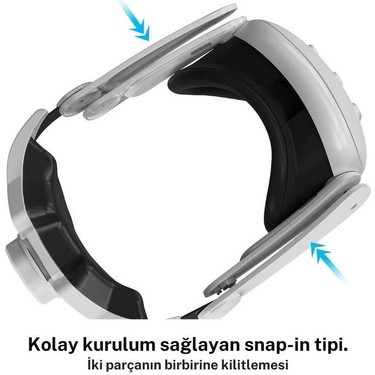 Cosmostech Yüksek Konforlu Head Strap Başlık META Quest 3 Fiyatı