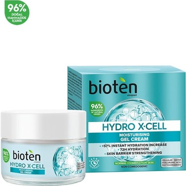 Bioten Hydro X-Cell Nemlendirici Yüz Kremi Normal/Karma 50ml Fiyatı