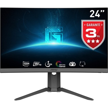 MSI 23.6 G24C6P E2 1920X1080 (Fhd) 16:9 Curve 1500R Va Fiyatı