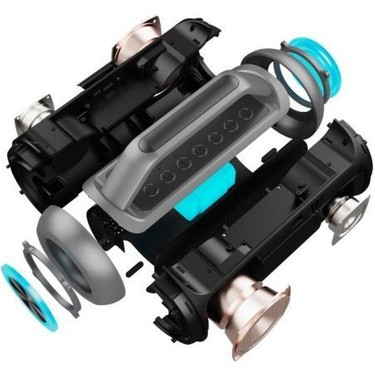 Shaza SS4503-GR Çift Mikrofon Dahili Dsp Rgb Ledli Bluetooth Fiyatı