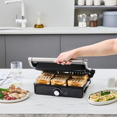 Cookplus x Karaca Inox 2000W Tost Makinesi Yanmaz Yapışmaz Fiyatı
