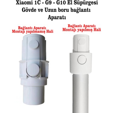 Yubbox Xiaomi 1C-G9-G10 Dikey Süpürge Uyumlu Alüminyum Fiyatı