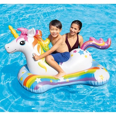 Intex 57552 Rıde On Unıcorn Binici Ada Yatak 163 cm x 86 cm Fiyatı