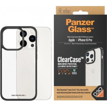 Panzerglass iPhone 15 Pro Clearcase D3O Kapak Fiyatı