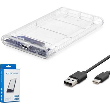 Hadron Harddisk Kutusu SSD HDD 2.5 Sata USB 3.1 Hadron Fiyatı