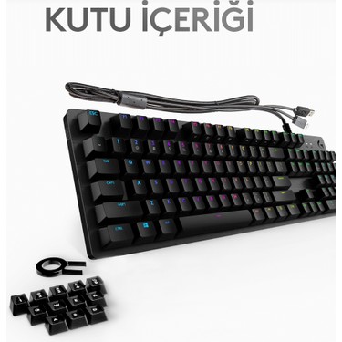 Logitech G G512 Carbon LIGHTSYNC RGB GX Brown Mekanik Oyun Fiyatı