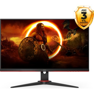 AOC 24G2ZE 23.8 240Hz 0.5ms (HDMI+Display) FreeSync Premium Fiyatı