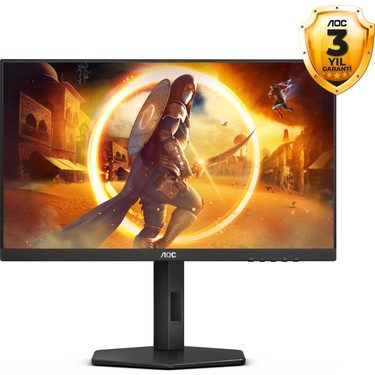 AOC 23.8 24G4X 180Hz 0.5ms HDMI DP G-Sync FHD IPS Gaming Fiyatı