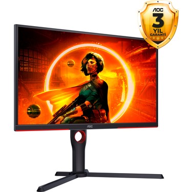 AOC 24.5 25G3ZM/BK 240Hz 0.5ms HDMI DP AdaptiveSync FHD VA Fiyatı