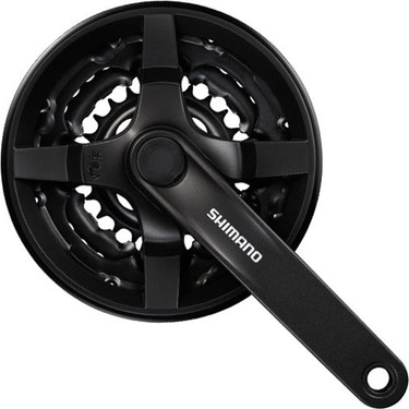 Shimano FC-TY301 Aynakol Kutusuz Siyah-42-34-24 Fiyatı