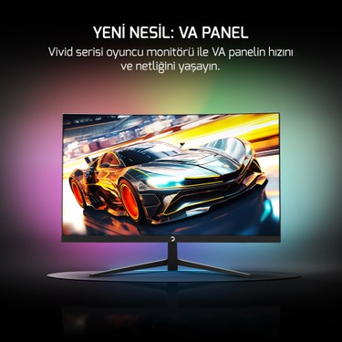 GamePower Vivid T40 24'' Curved RGB 180Hz 0.5ms FHD Va Panel Fiyatı