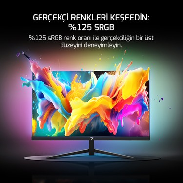 GamePower Vivid T40 24'' Curved RGB 180Hz 0.5ms FHD Va Panel Fiyatı