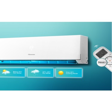 Hisense A 12000 BTU h Duvar Tipi Klima Fiyat Taksit Secenekleri