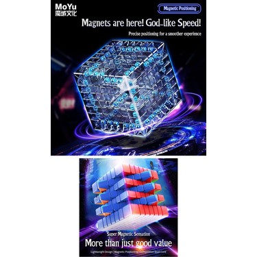 Toyfest Moyu Meilong 7x7 Magnetic Cube 7m V2 - Mıknatıslı Fiyatı