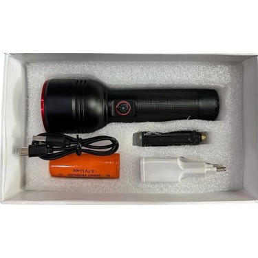 Powerdex PD-6900 Zoomlu Şarjlı El Feneri 20W 2000 Lümen Fiyatı