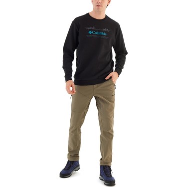 Columbia Csc M Nature And Back Crew Siyah Erkek Sweatshirt Fiyatı