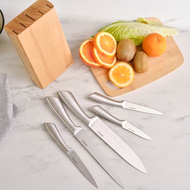 bobe シリーズ３点セット Karaca Jasper New 6 Parça Standlı Bıçak Seti Fiyatı
