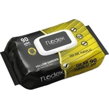 FLODEX YELLOW GARDEN ISLAK MENDİL 90.LI