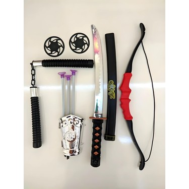 Ninja Samuray Savaşçı Kılıç ve Yay Seti - Katana Mınçıka Fiyatı