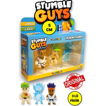 Toyfest Stumble Guys Seri 1 - 3D Mini 3 Lü Figür Seti - 3 Fiyatı