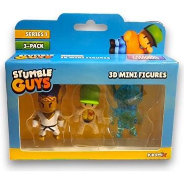 Toyfest Stumble Guys Seri 1 - 3D Mini 3 Lü Figür Seti - 3 Fiyatı