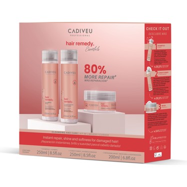Cadıveu Essentıals Haır Remedy Homecare Kıt – 3'lü Set Fiyatı