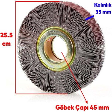 Badem10 Nikon MF10 Elyaf Flanşlı Mop Zımpara 100 Kum Fiyatı