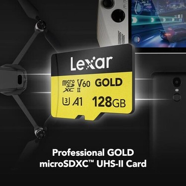 Lexar 128GB Professional Gold V60 280MB Uhs-Iı Micro Sd Fiyatı