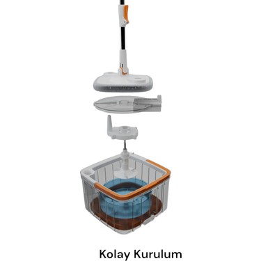 miii出品になりります。 Miomi Mop Temiz&kirli Su Ayıran Yedek Moplu Otomatik Fiyatı