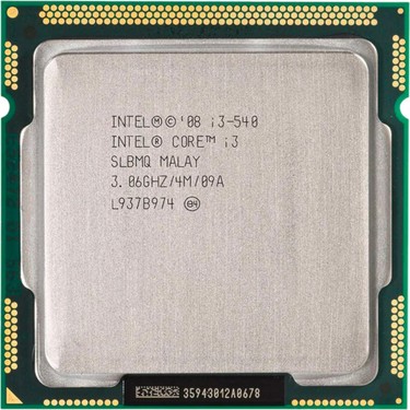 Intel Core i3 540 3,06 GHz 4 MB Cache 1156 Pin İşlemci Fiyatı