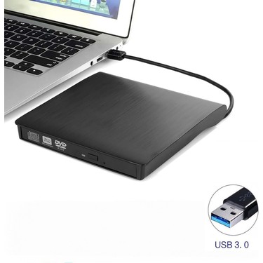 Hymark USB 3.0 Taşınabilir CD DVD Yazıcı Okuyucu Windows Mac Fiyatı