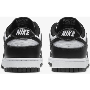 Nike Dunk Low Erkek Siyah Beyaz Günlük Ayakkabı Fiyatı