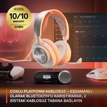Steelseries Arctis Nova Pro Wireless Kablosuz Oyuncu Fiyatı