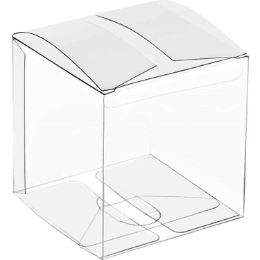 Humble 50PCS Clear Plastic Boxes For Gifts Pvc Packing Box Fiyat