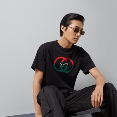 Gucci Cotton Jersey Prınted T-Shırt Fiyatı - Taksit Seçenekleri