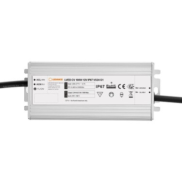 LEDドライバー AC 100-240V DC 12V Ledvance Sabit Voltaj 100W 12V IP67 LED Driver - Sürücü Fiyatı