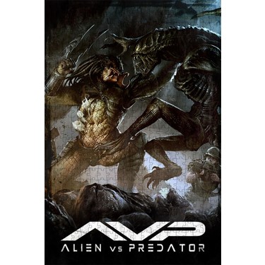 Avp: Alien Vs. Predator (2004) Film Posterinin 500 Parça Fiyatı