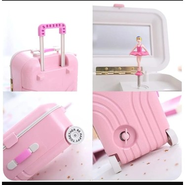 MR Shopping Mr Müzik Kutusu Dönen Dans Kız Bavul Takı Fiyatı