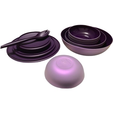 Tupperware Berrak Mor Set Parlak 16 Parça Mega Set Saklama Fiyatı