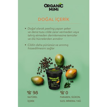 ORGANİC MİMİ Çilek Bacak Peelingi, Vücut Nemlendirici Fiyatı