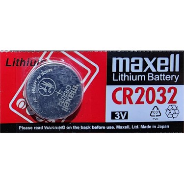 Maxell CR2032 3V Alkalin Pil Fiyatı - Taksit Seçenekleri