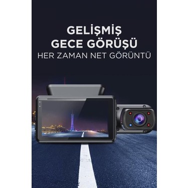 Torima TA-03 Siyah 1296p Araç içi 2 Kameralı Lcd Ekranlı Fiyatı