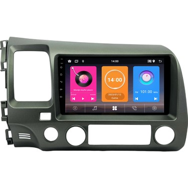 Carvocal Honda Civic Fd6 (2007-2012) Android 14 Multimedya Fiyatı