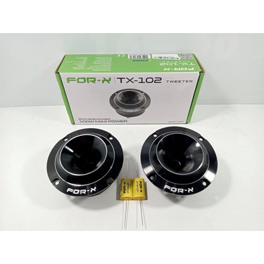 トルムニア２株 For-X Dome Tweeter 8cm – 100W 50RMS For-X TX-102 8cm Dome Fiyatı