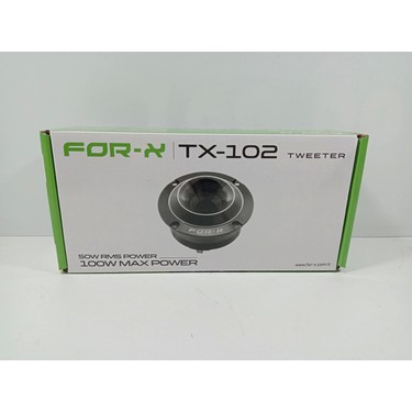 For-X Dome Tweeter 8cm – 100W 50RMS For-X TX-102 8cm Dome Fiyatı