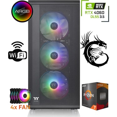 Pcbox Gaming R5-4060 Ryzen 5 5500 / Rtx 4060 / 16GB Ddr4 / Fiyatı