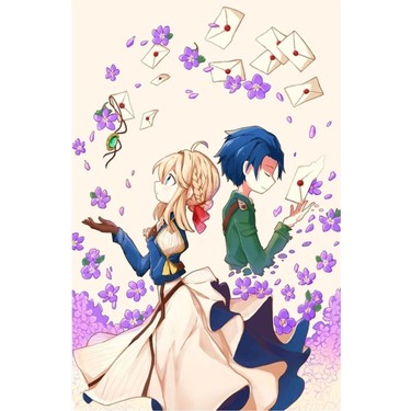 Jeronkarji Violet Evergarden Tablo Ahşap Poster Dekoratif Fiyatı
