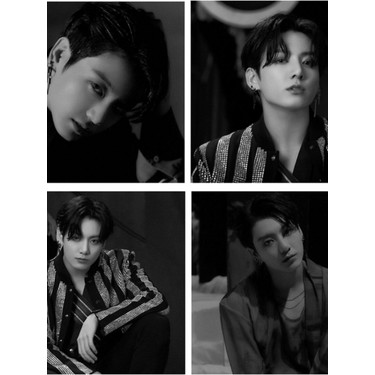 Jeronkarji Bts Açık:e | Jk | Jungkook Tablo Ahşap Poster Fiyatı