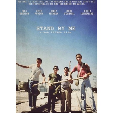 Jeronkarji Stand By Me Poster Tablo Ahşap Poster