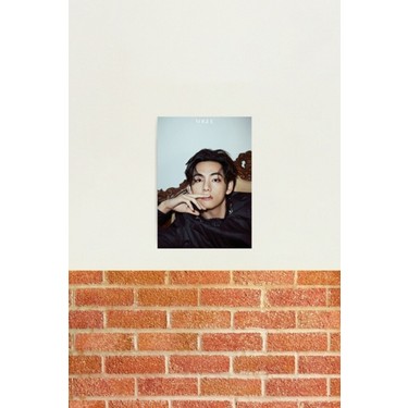 Jeronkarji Bts V (Taehyung) Mag Tablo Ahşap Poster Dekoratif Fiyatı